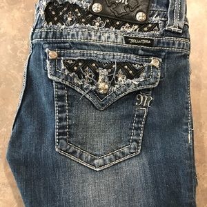 Miss Me 29x33.5 bootcut jeans